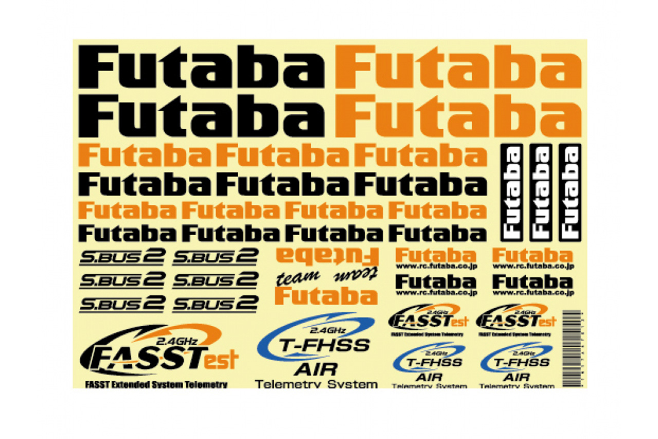 フタバ　Futabaステッカー（空用） 308628
