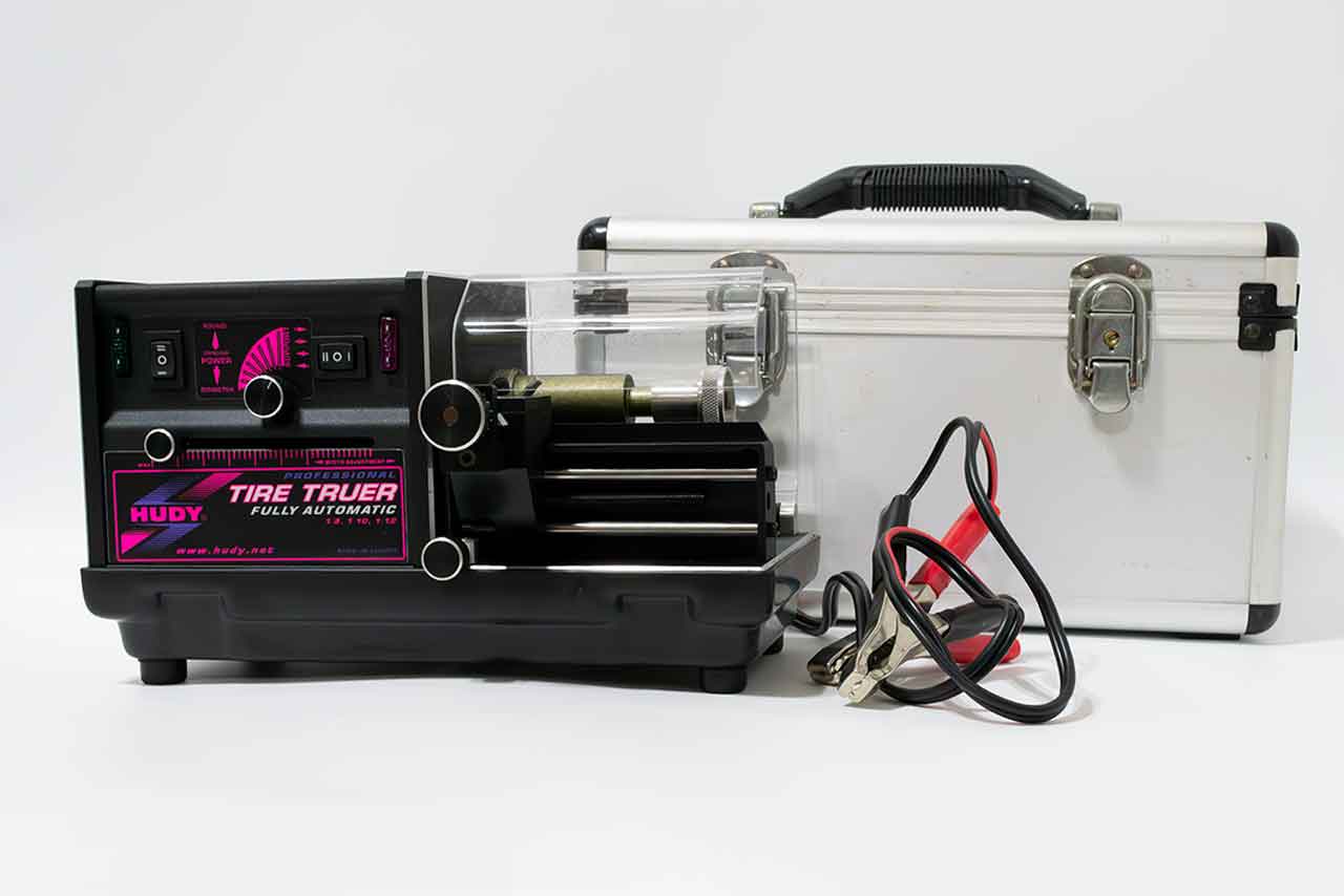 【中古販売】　HUDY　オートマチック タイヤトゥルアー 1/8レーシング用 ハブ付き　