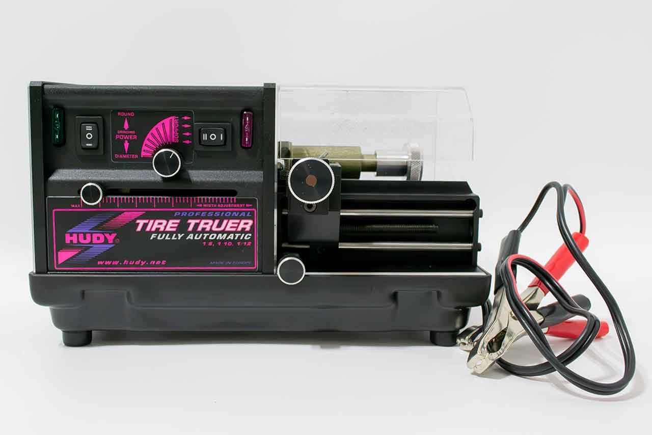 【中古販売】　HUDY　オートマチック タイヤトゥルアー 1/8レーシング用 ハブ付き　