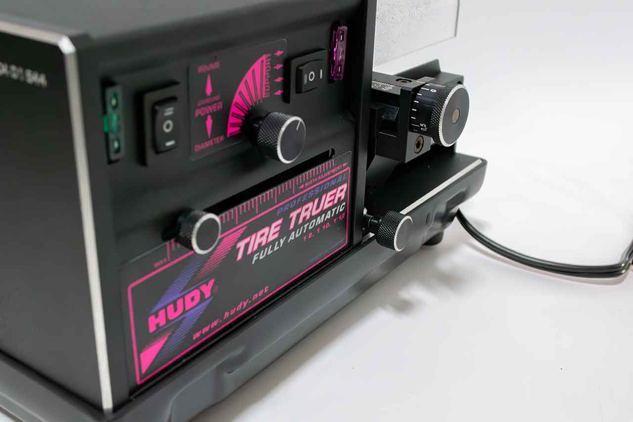 【中古販売】　HUDY　オートマチック タイヤトゥルアー 1/8レーシング用 ハブ付き　
