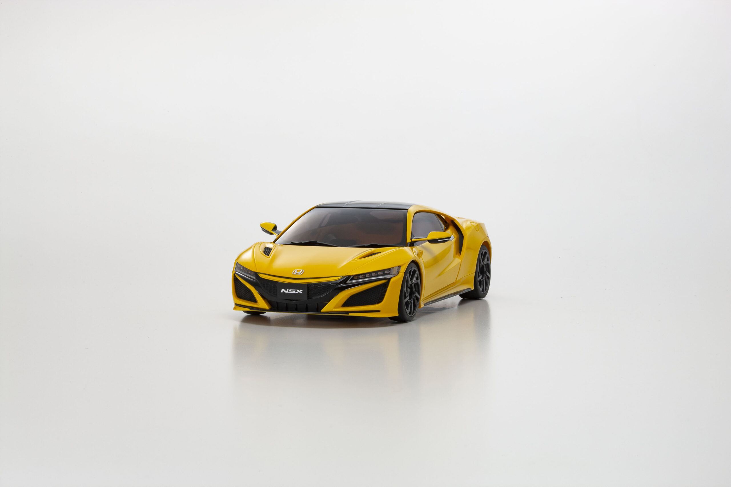 京商 オートスケールコレクション ASC W-MM ホンダ NSX イエローパール MZP252Y