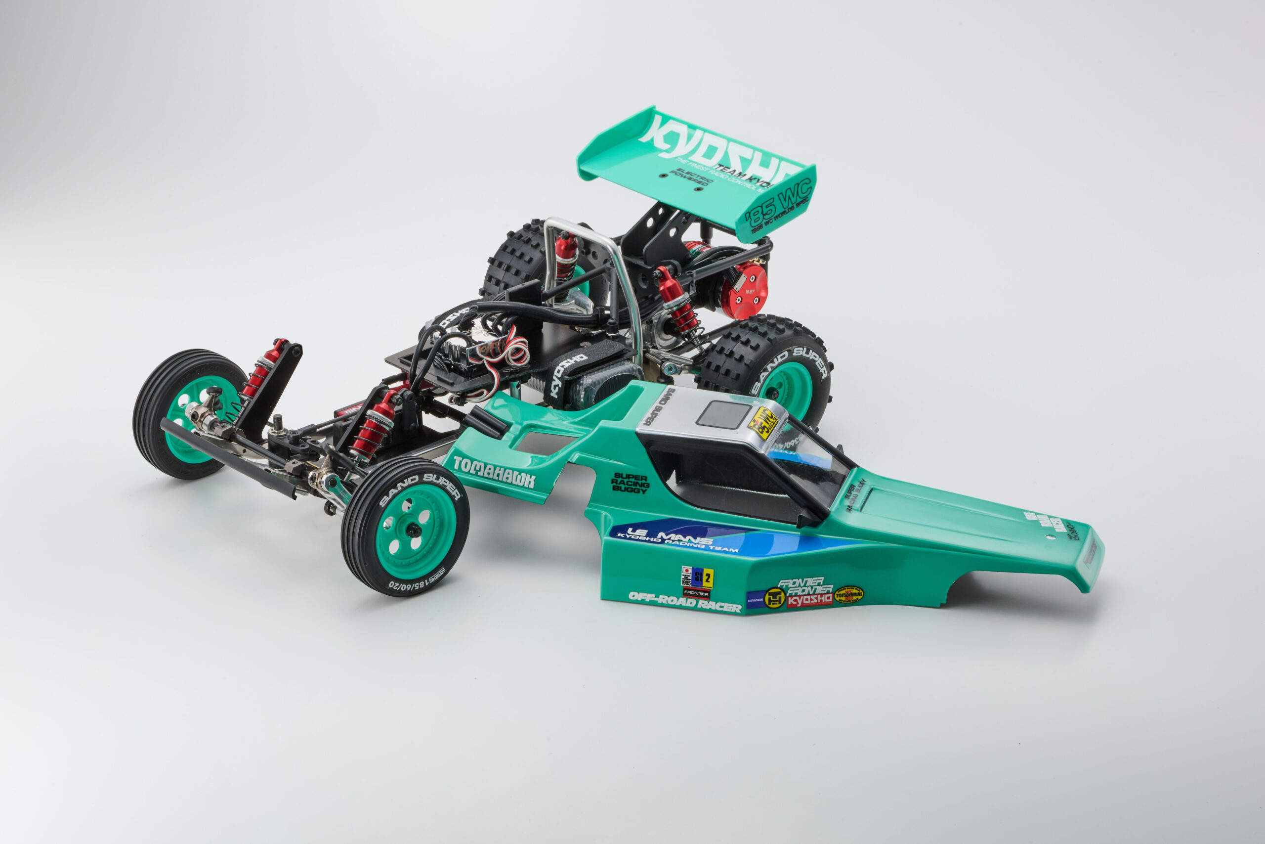 京商 1/10 電動 2ＷＤレーシングバギー  トマホーク '85世界戦スペック 組立キット 30646