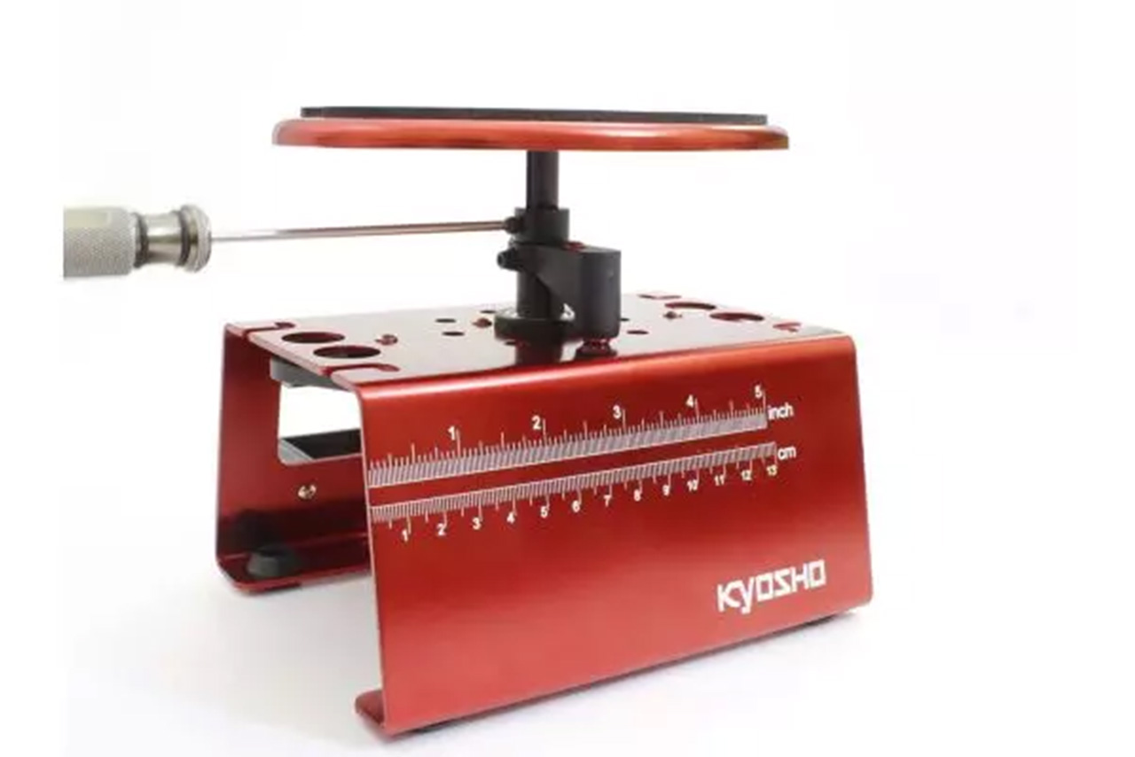 京商　メンテナンススタンド ハイタイプレッド 36229RB