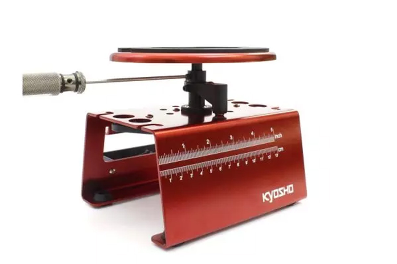 京商　メンテナンススタンド ハイタイプレッド 36229RB