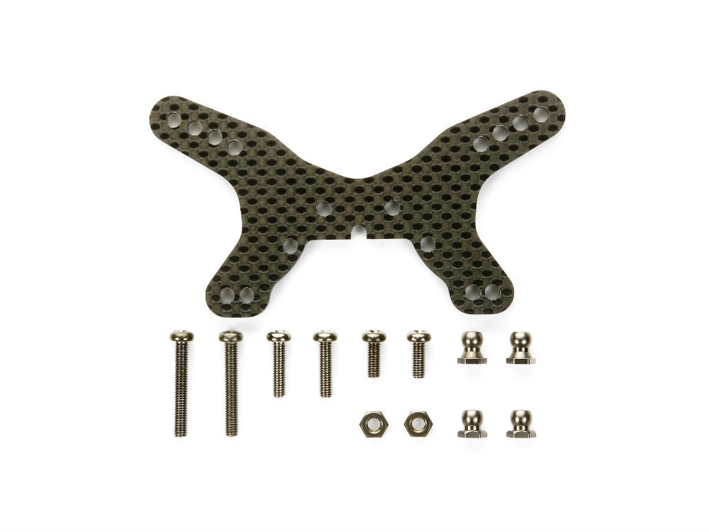 タミヤ　OP.1385 DB01 カーボンダンパーステー フロント　54385