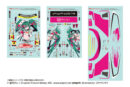 グッドスマイルカンパニー GSRキャラクターカスタマイズシリーズ051 レーシングミク 2025Ver. 1/10scale用ステッカーセット 67350