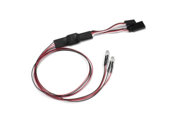 京商　LEDライトユニット Φ5 / 2灯 / L=400 / クリア  97054-2C