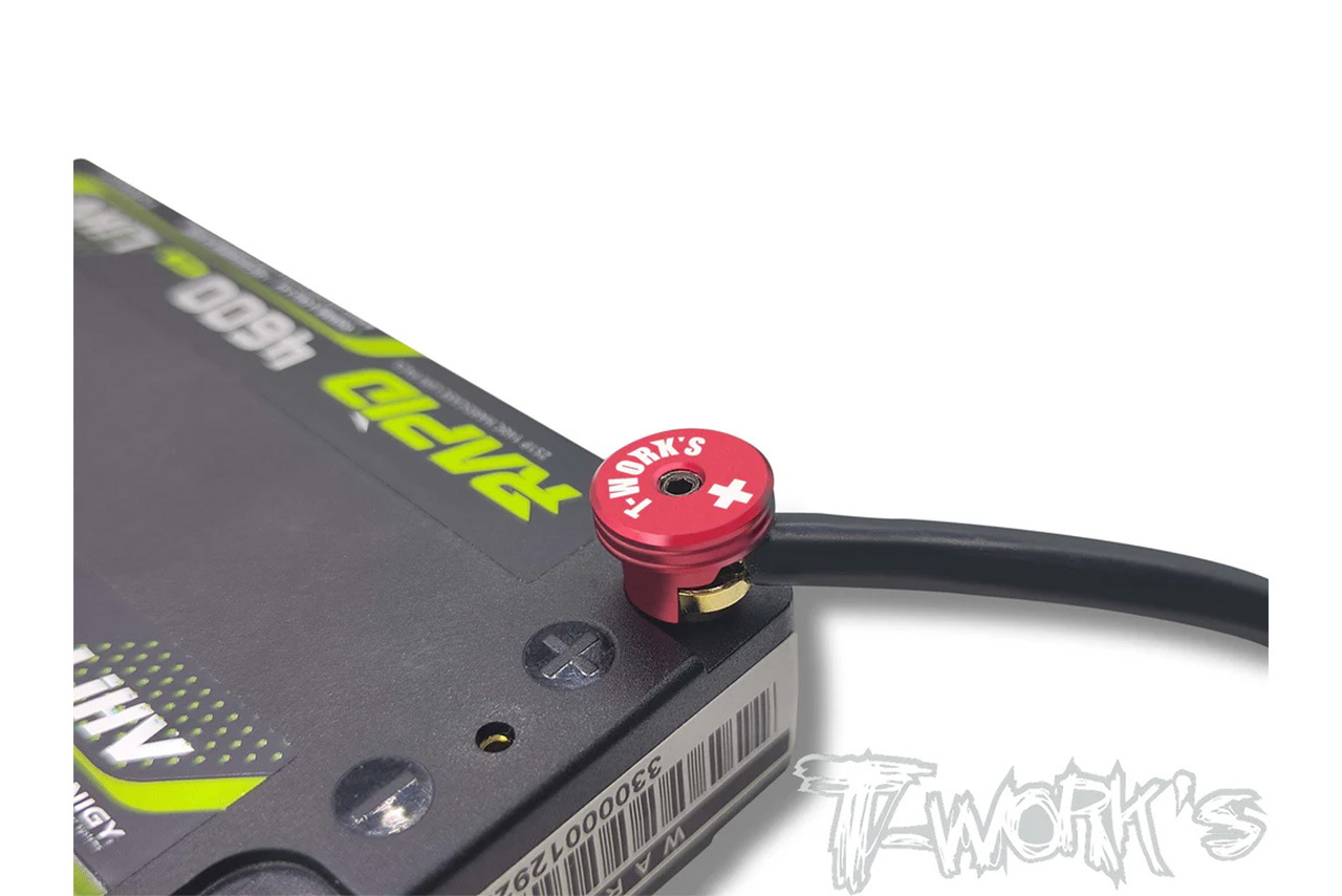 T-work's　Polarity Heatsink Long Connector 5mm　EA-040-5L-RB