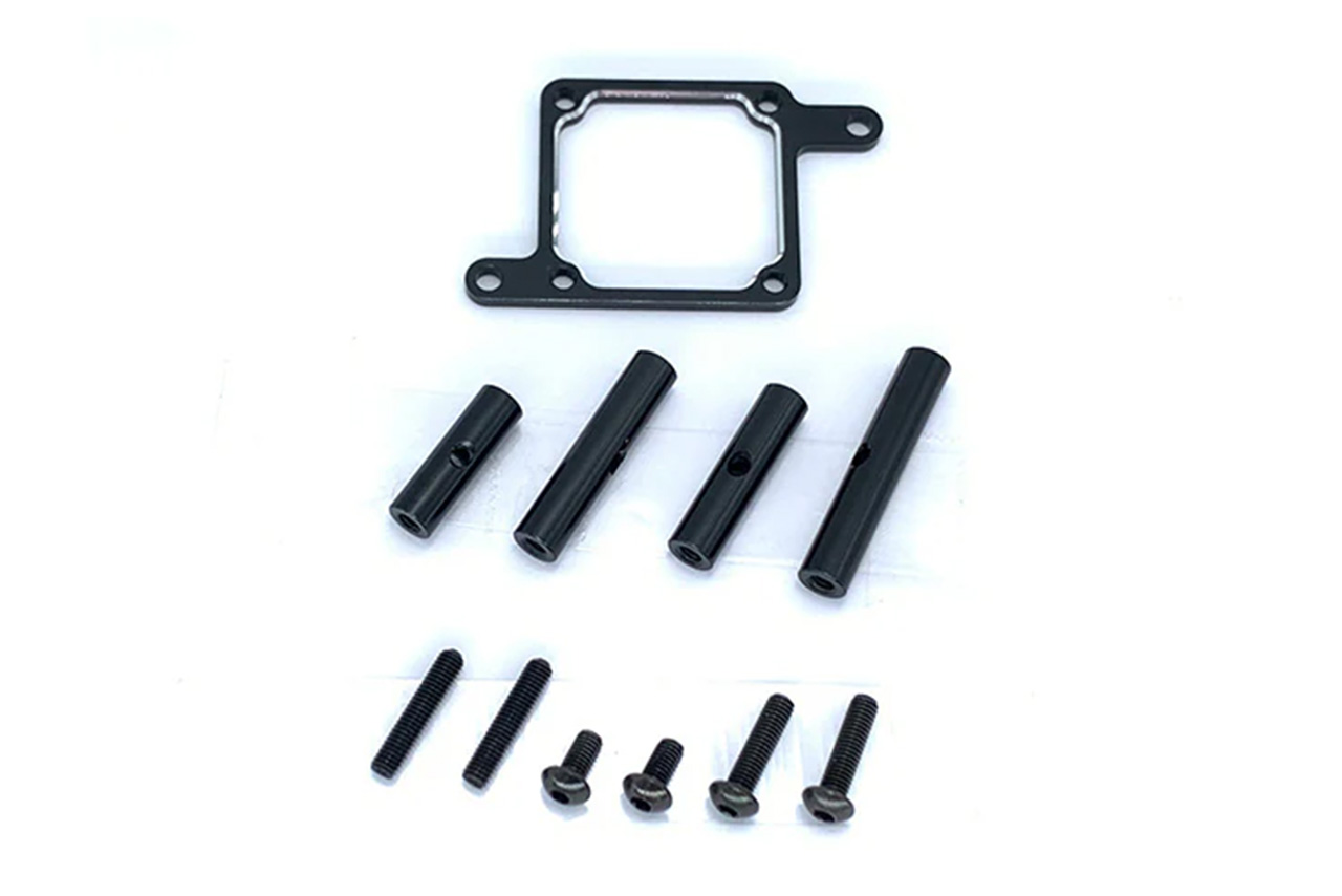 スクエア　モーター用クーリングファンマウント(タミヤDT-02/03/04,HORNET EVO.用）　SDT-21