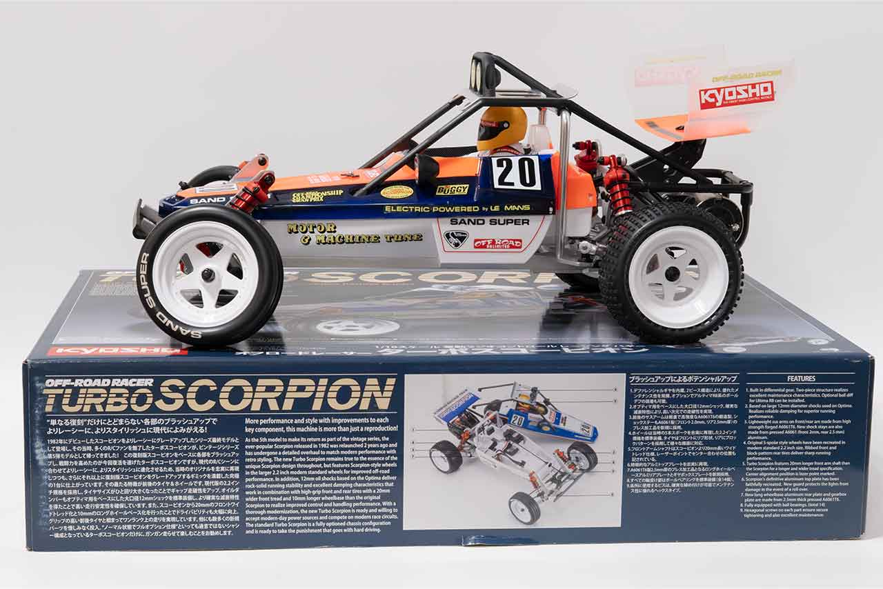 【中古販売】　京商　1/10 EP 2WD キット ターボスコーピオン (未走行)