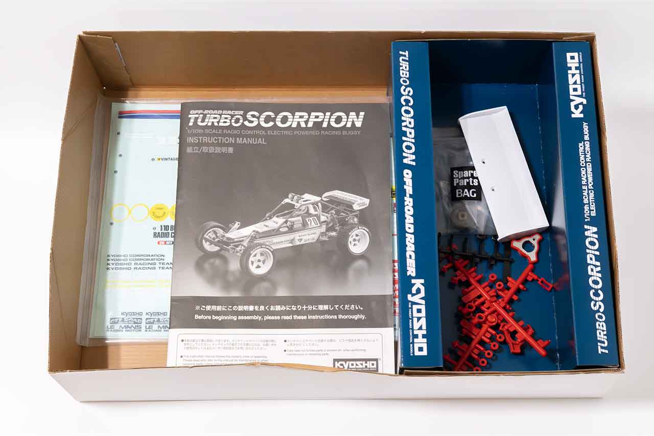 【中古販売】　京商　1/10 EP 2WD キット ターボスコーピオン (未走行)