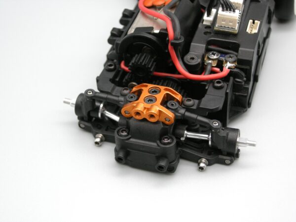 HRDプロジェクト　MRD-OP017 Alloy Rear Upper Suspension Holder / アロイリヤアッパーサスホルダー　MRD-OP017