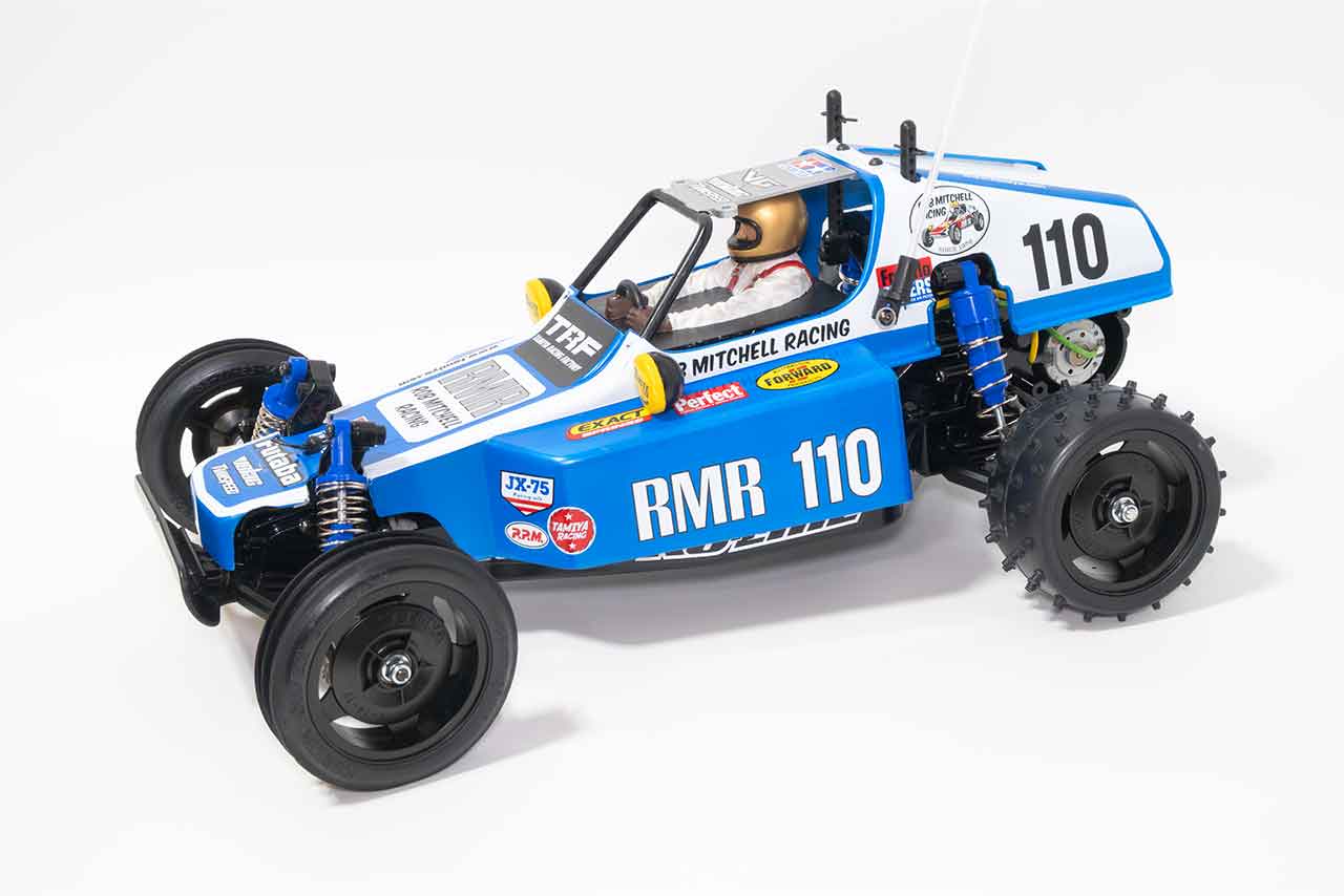 【中古販売】タミヤ　ホリデーバギー DT-02 バギーチャンプ ボディ サーボ ESC付き (未走行)