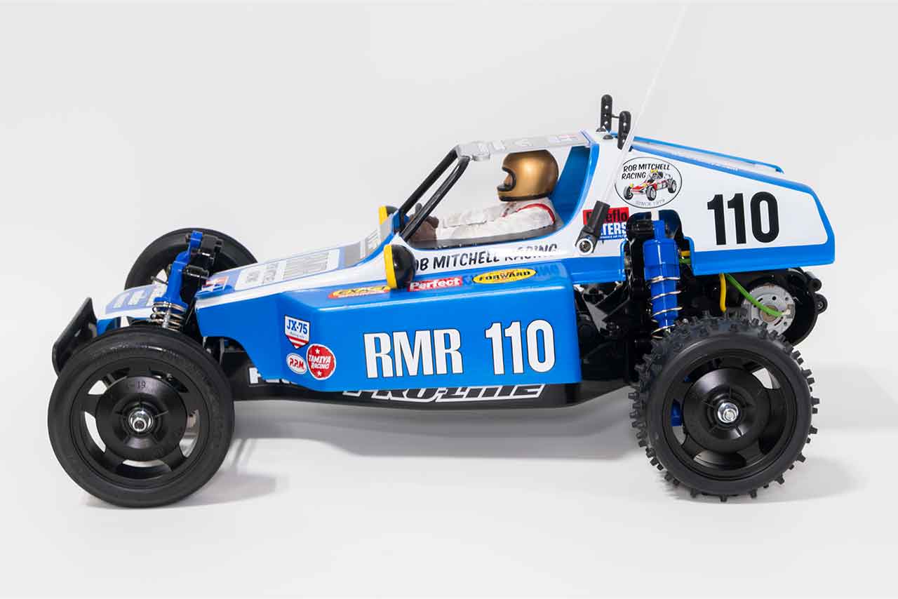 【中古販売】タミヤ　ホリデーバギー DT-02 バギーチャンプ ボディ サーボ ESC付き (未走行)