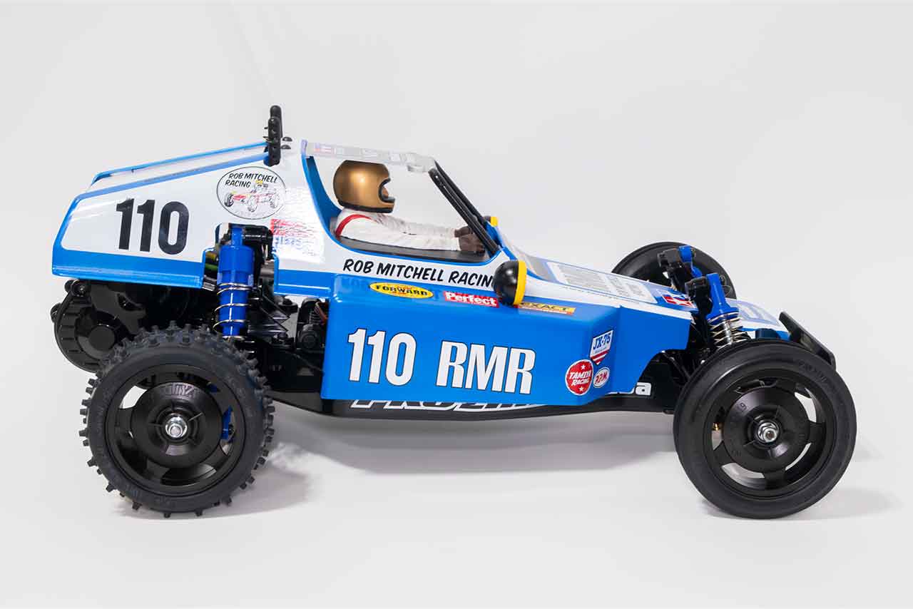 【中古販売】タミヤ　ホリデーバギー DT-02 バギーチャンプ ボディ サーボ ESC付き (未走行)