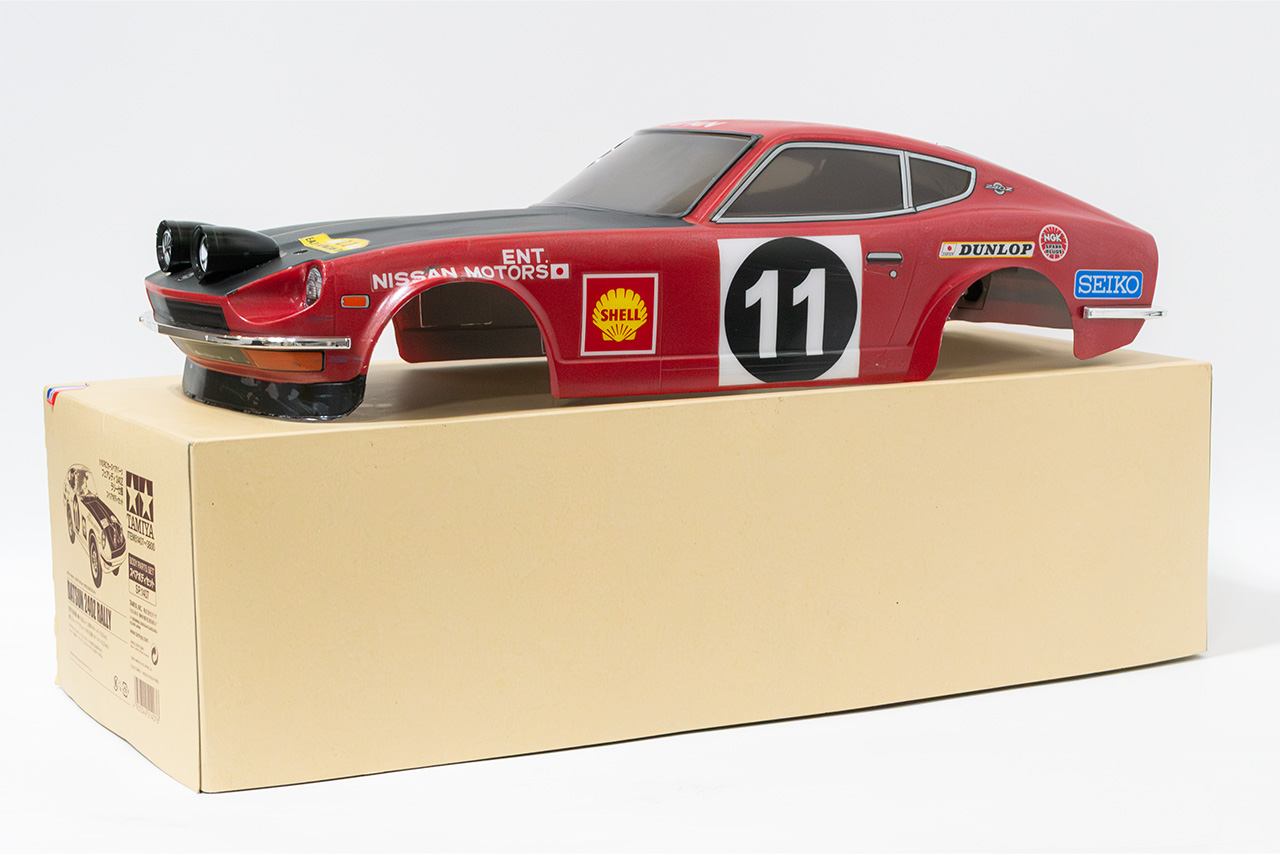 【中古販売】　タミヤ　フェアレディ 240Z ラリー仕様　スペアボディ　