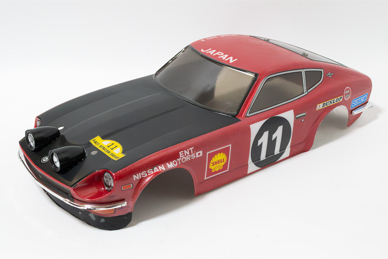 【中古販売】　タミヤ　フェアレディ 240Z ラリー仕様　スペアボディ　