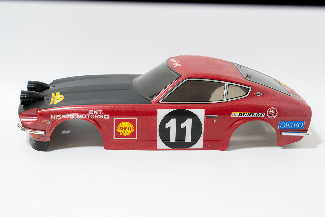 【中古販売】　タミヤ　フェアレディ 240Z ラリー仕様　スペアボディ　