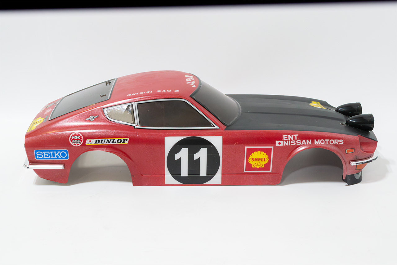 【中古販売】　タミヤ　フェアレディ 240Z ラリー仕様　スペアボディ　