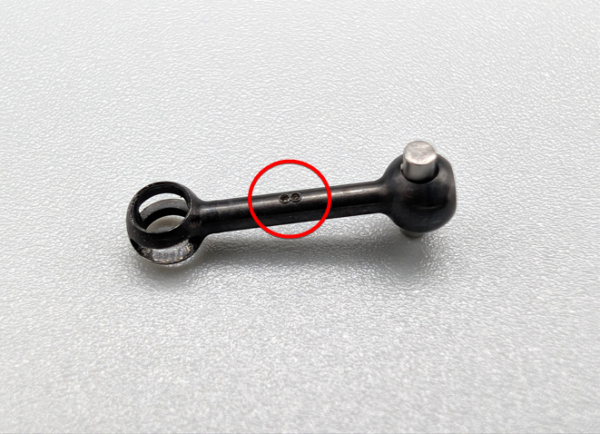 HRDプロジェクト Swing Shaft M (Steel / 2 pcs) / スイングシャフト M (スチール / 2個) MRD-025B-M