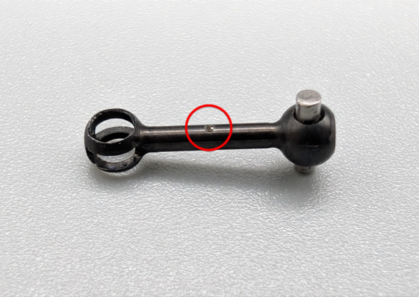 HRDプロジェクト　Swing Shaft S (Steel / 2 pcs)  / スイングシャフト S  (スチール / 2個)　MRD-025B-S