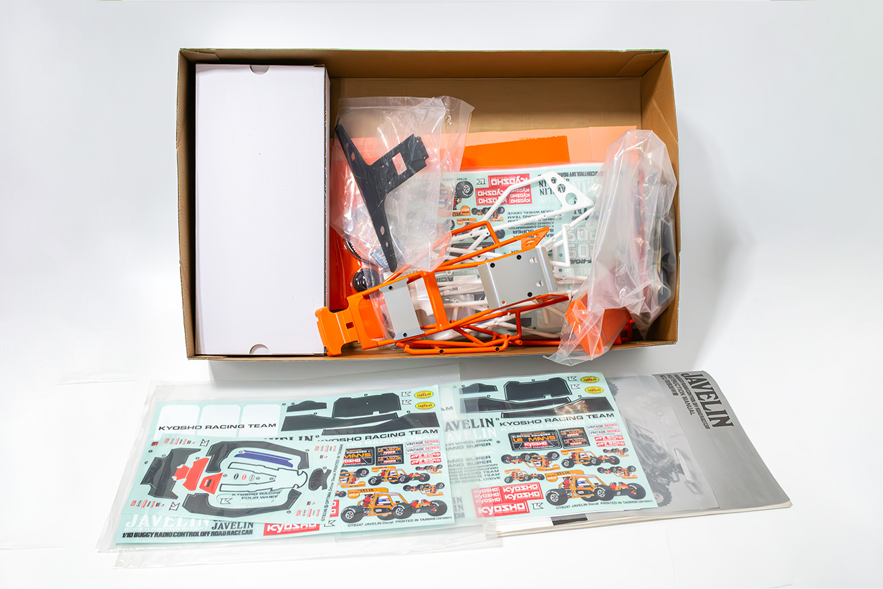 【中古販売】　京商　ジャベリン　サーボ・ESC・モーター付き(未走行)