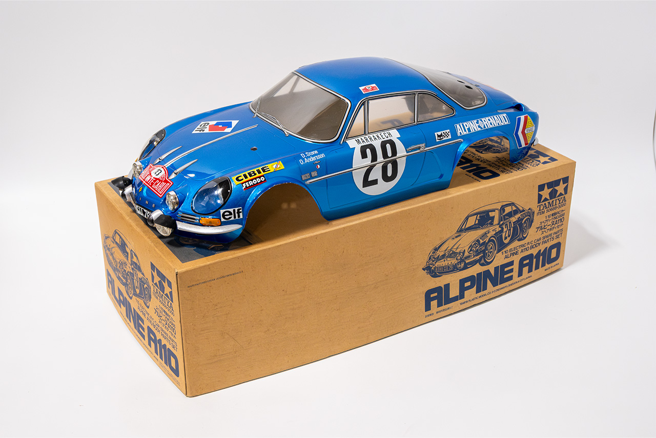 中古販売】タミヤ アルピーヌ A110 ボディ 塗装済み | 福山ラジコン