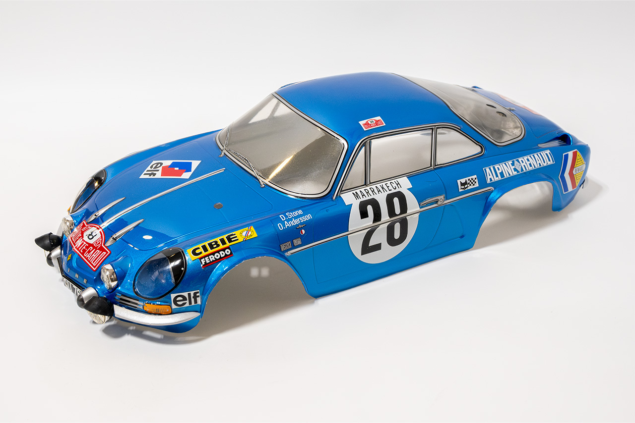 【中古販売】タミヤ　アルピーヌ A110 ボディ 塗装済み