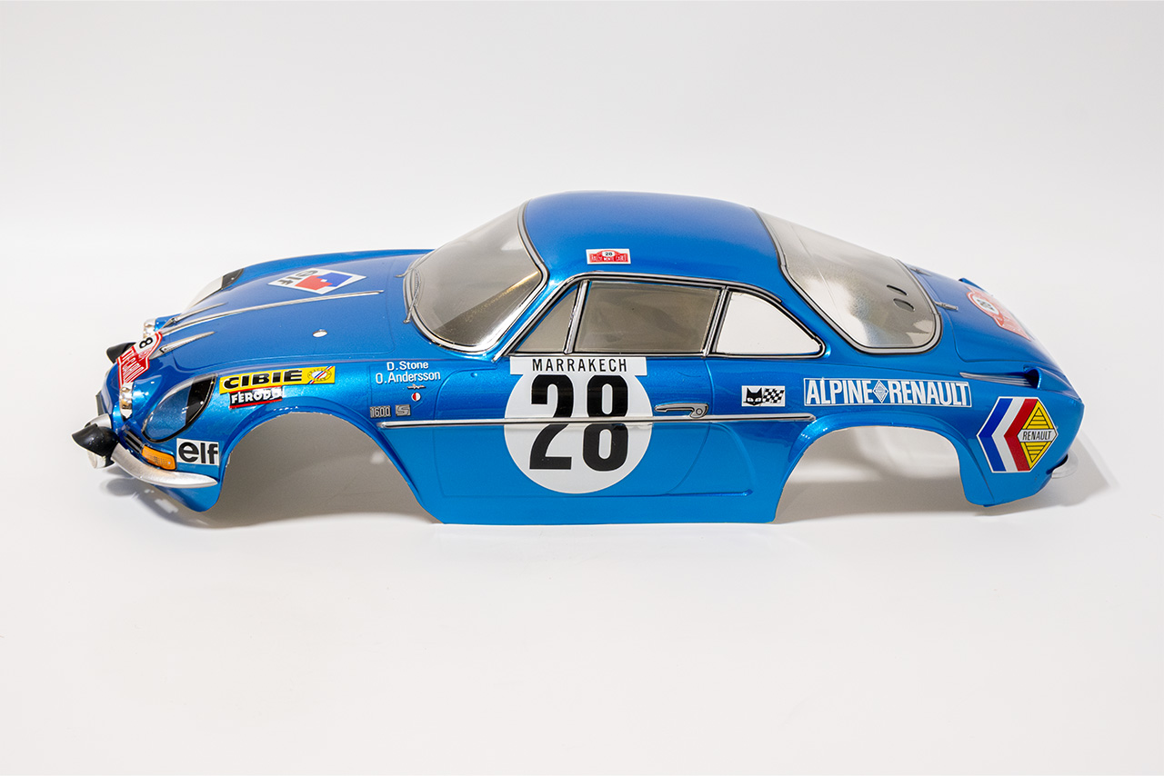 【中古販売】タミヤ　アルピーヌ A110 ボディ 塗装済み