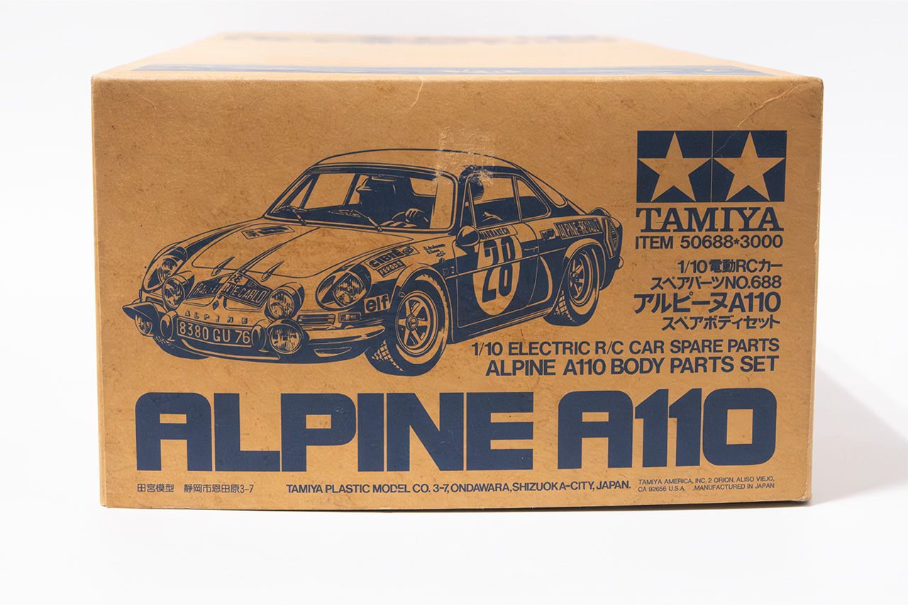 【中古販売】タミヤ　アルピーヌ A110 ボディ 塗装済み