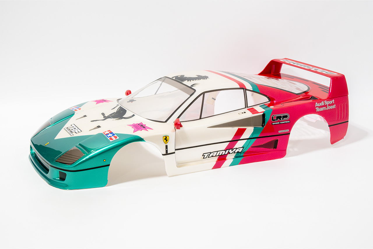 【中古販売】タミヤ　フェラーリ F40 ボディ　塗装済み