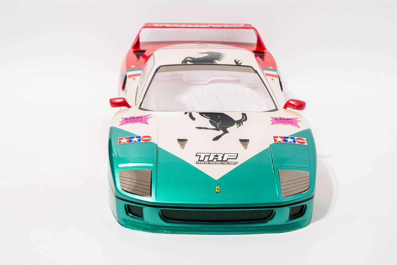【中古販売】タミヤ　フェラーリ F40 ボディ　塗装済み