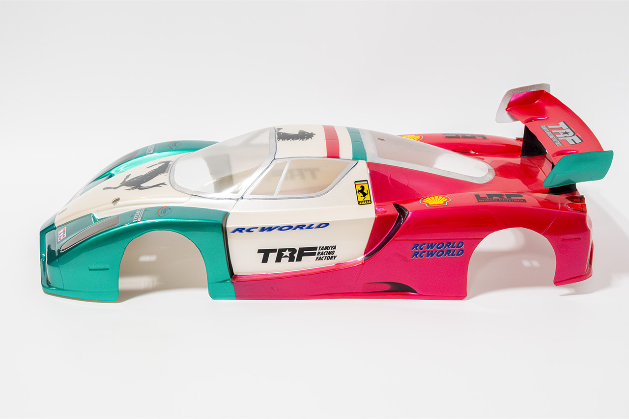 【中古販売】タミヤ　エンツォ フェラーリ ボディ　塗装済み