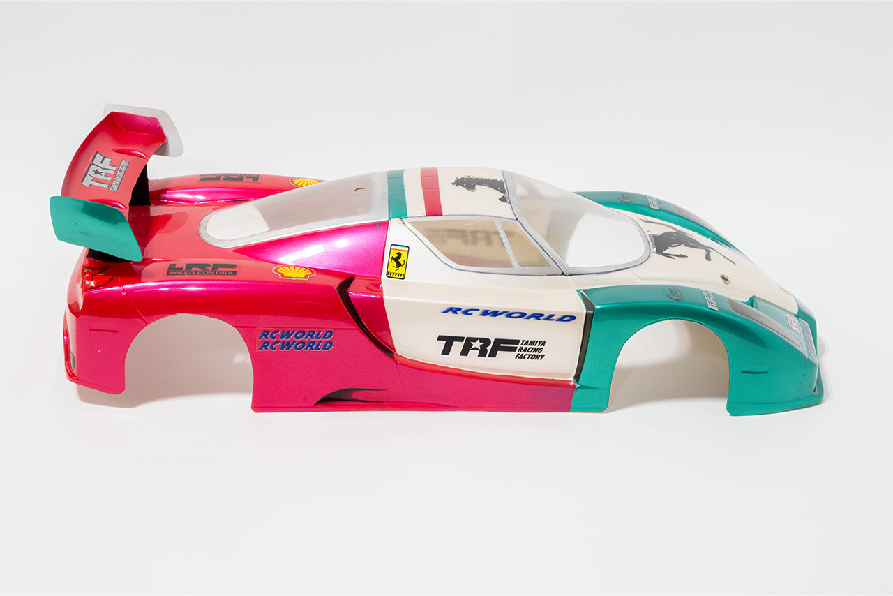 【中古販売】タミヤ　エンツォ フェラーリ ボディ　塗装済み