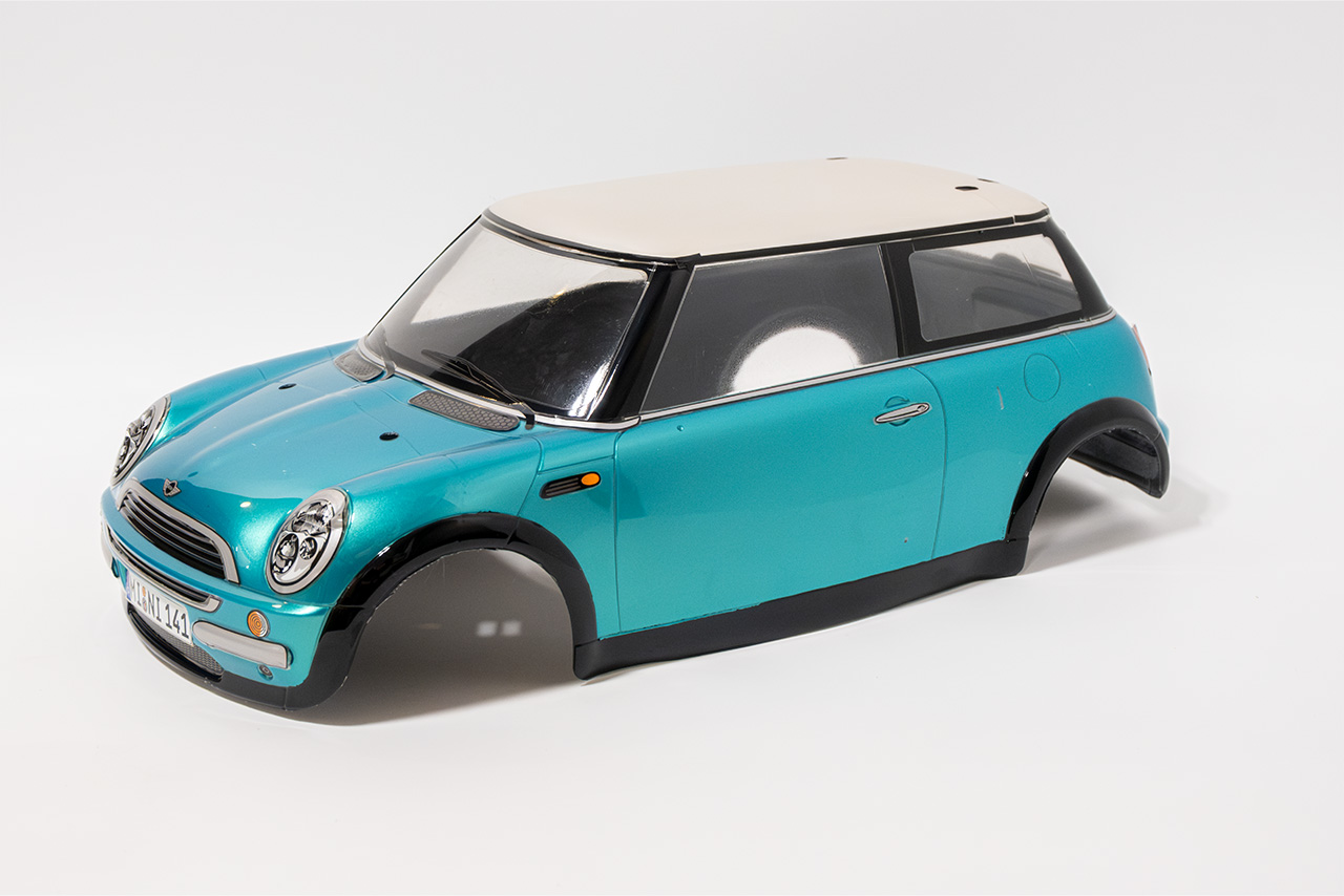 【中古販売】タミヤ　ミニクーパ ボディ　塗装済み