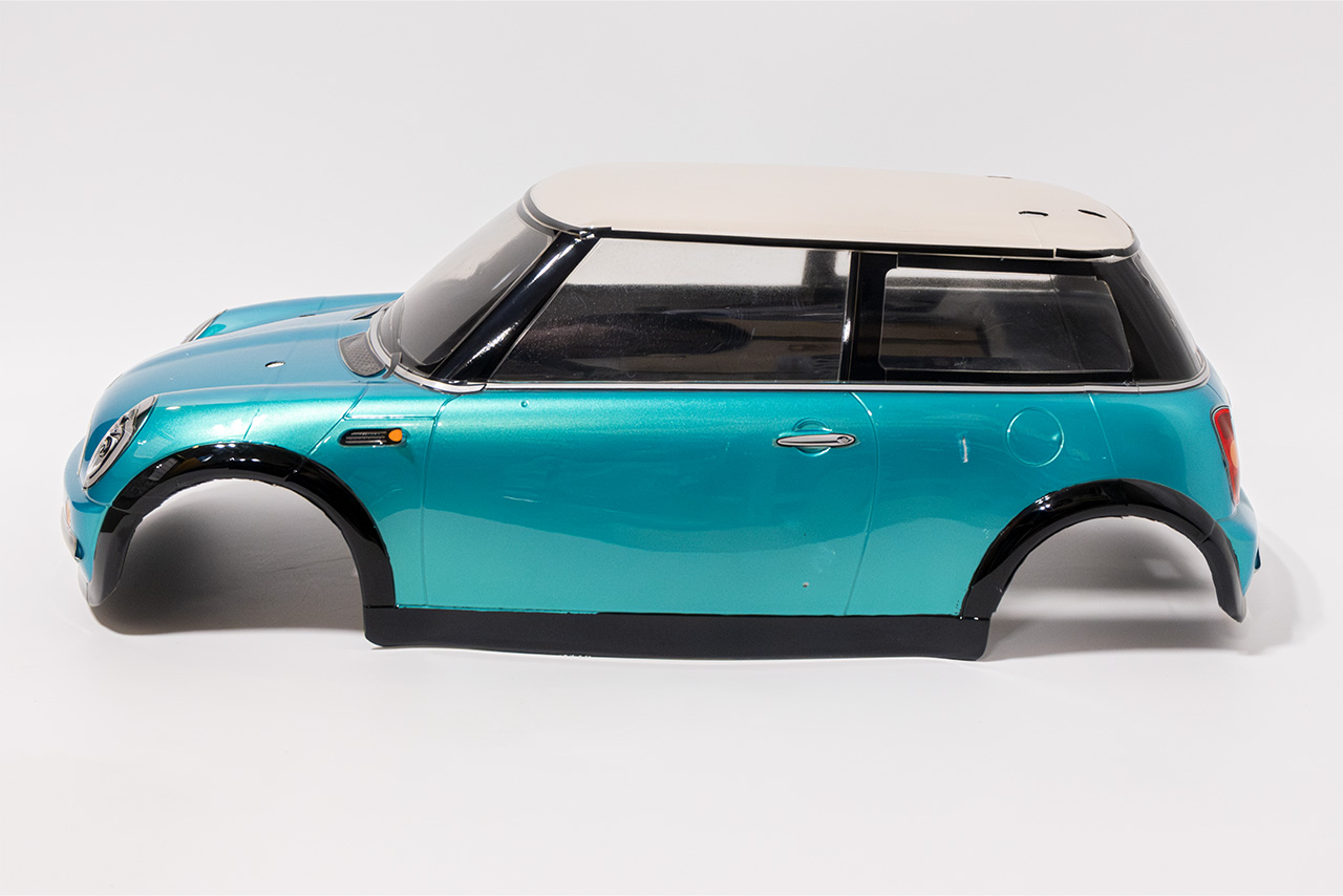 【中古販売】タミヤ　ミニクーパ ボディ　塗装済み