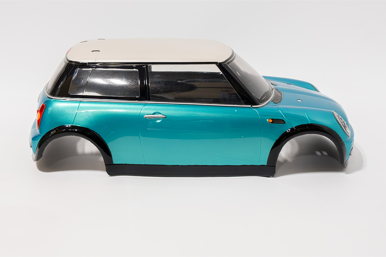 【中古販売】タミヤ　ミニクーパ ボディ　塗装済み