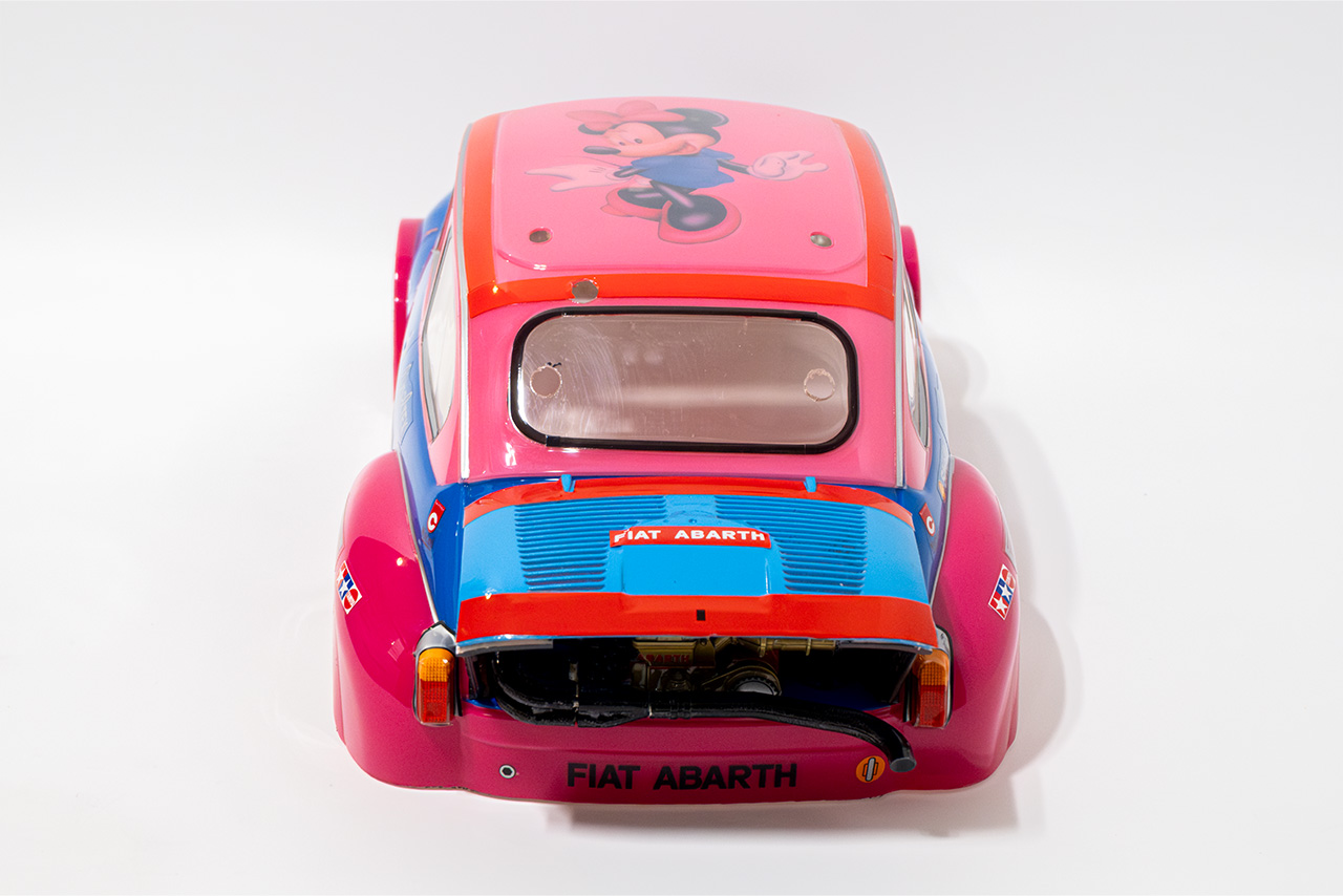 【中古販売】タミヤ　フィアット アバルト 1000 TCR ベルリーナ コルサ ボディ　塗装済み