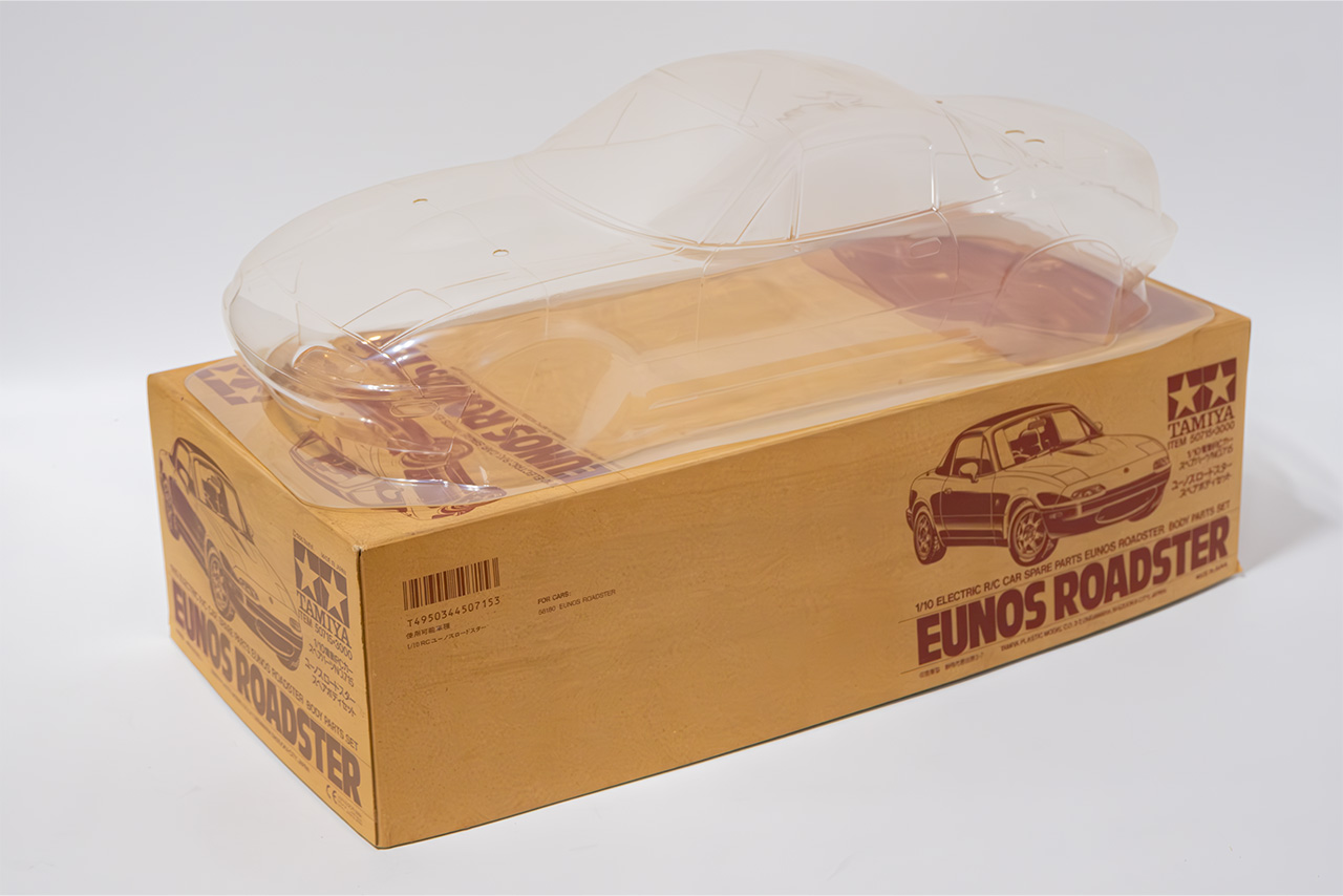 【中古販売】タミヤ　ユーノス ロードスター スペアボディセット (未塗装)