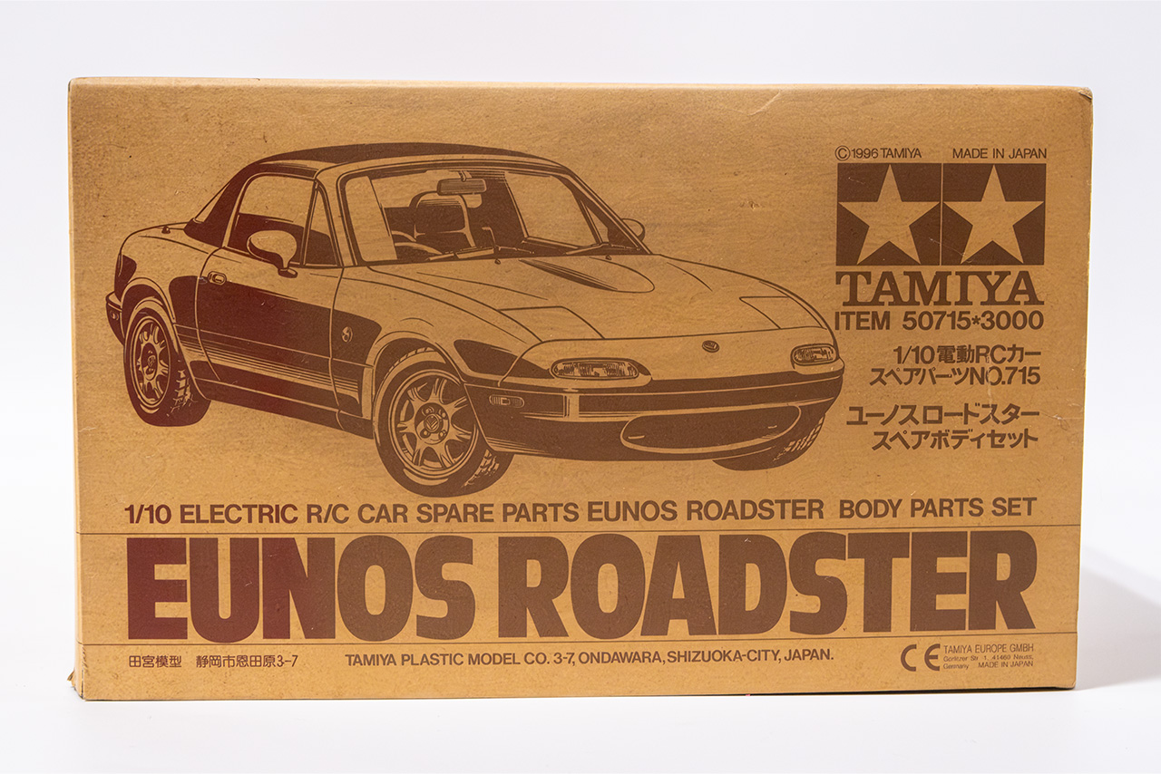 【中古販売】タミヤ　ユーノス ロードスター スペアボディセット (未塗装)