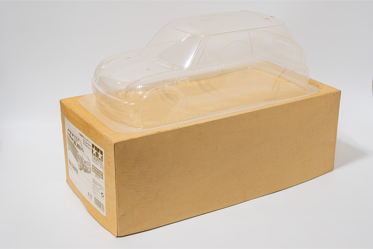 【中古販売】タミヤ　ミニクーパ ー スペアボディセット (未塗装)