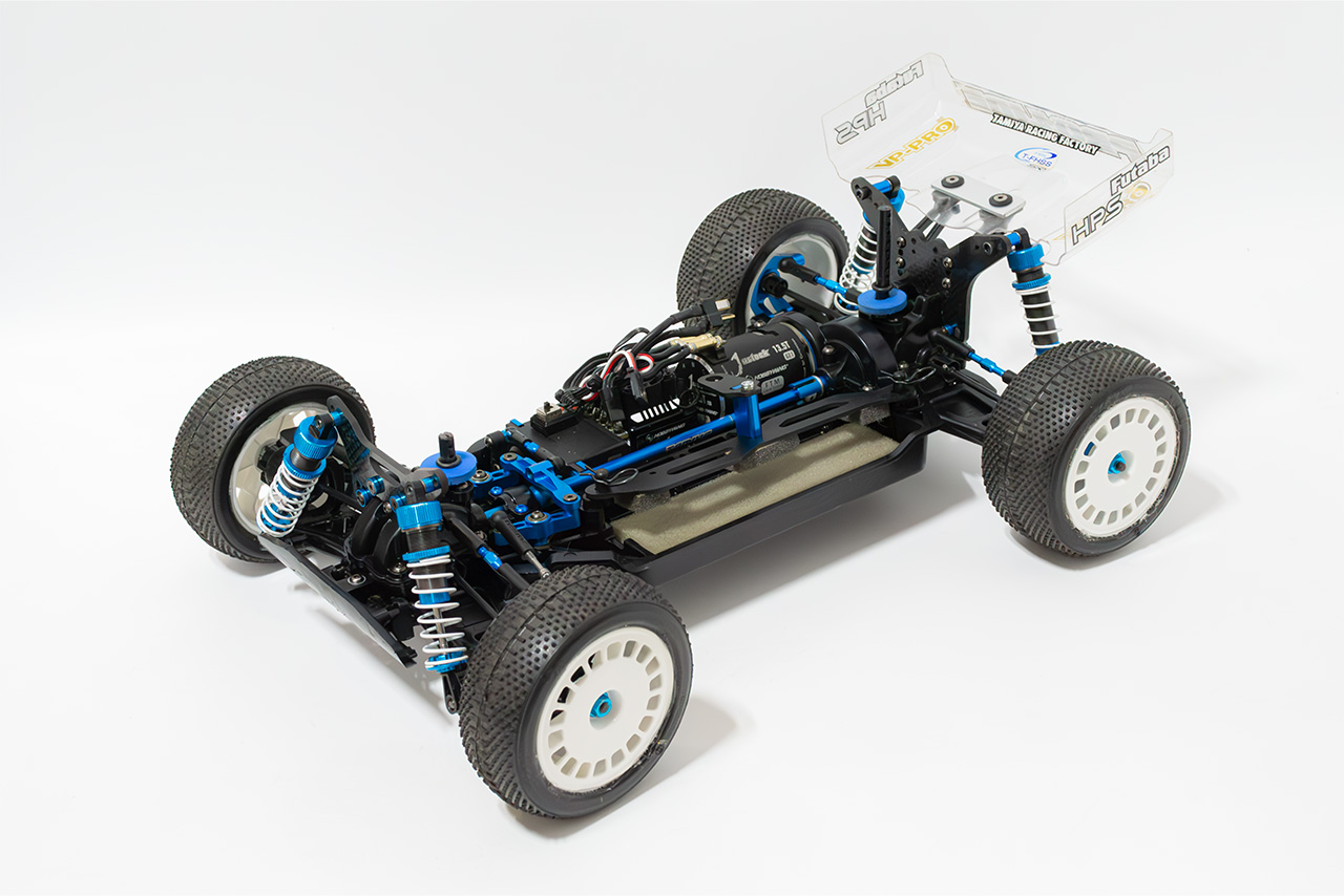【中古販売】タミヤ　TT02BR サーボ・モーター・ESC付き