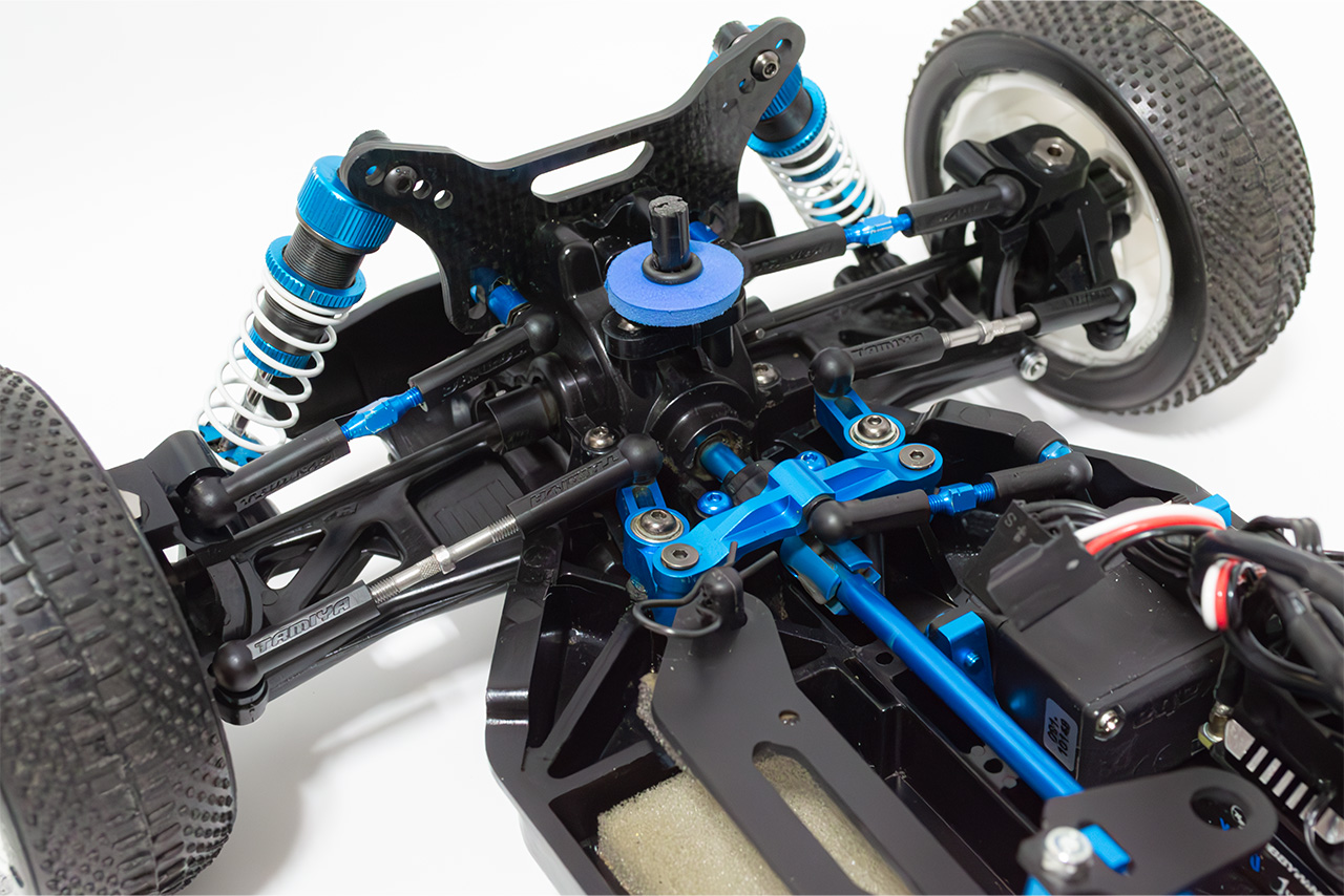 【中古販売】タミヤ　TT02BR サーボ・モーター・ESC付き
