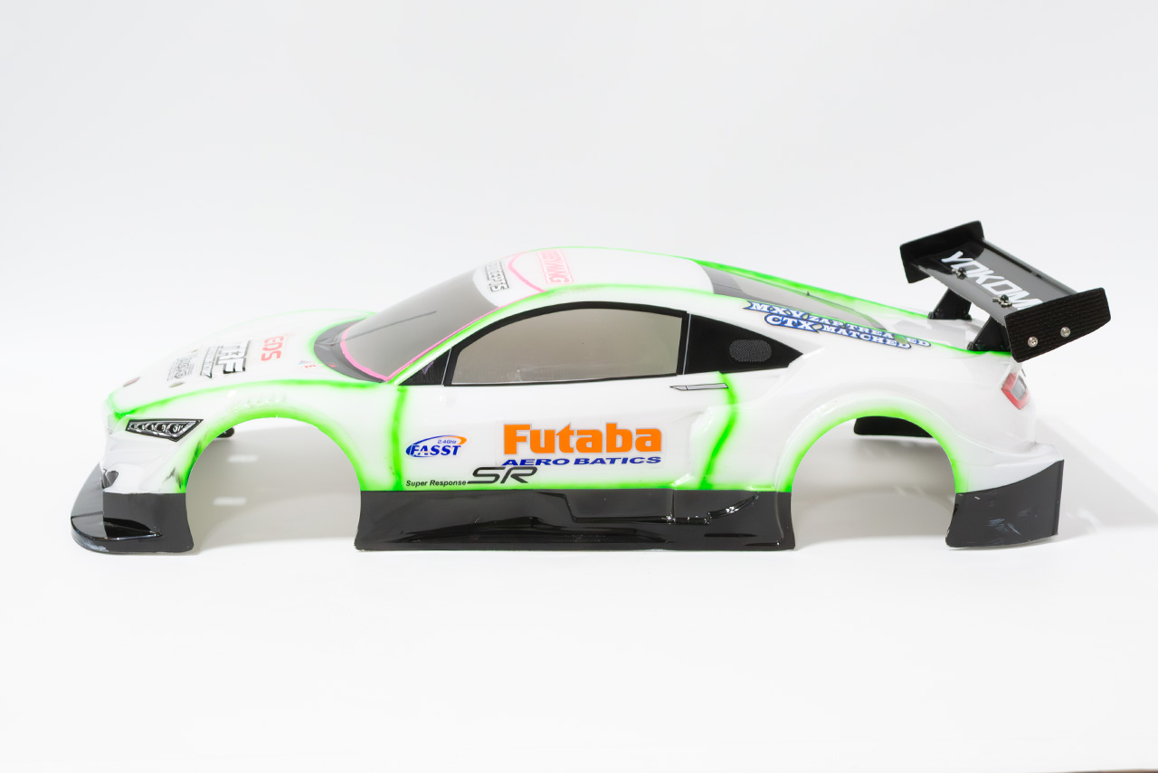 【中古販売】 タミヤ　TRF 421　サーボ・モーター・ESC・ボディ・他