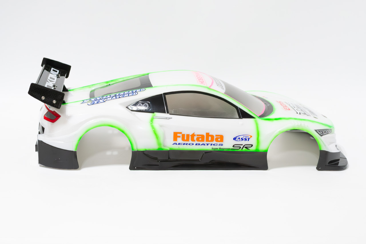【中古販売】 タミヤ　TRF 421　サーボ・モーター・ESC・ボディ・他