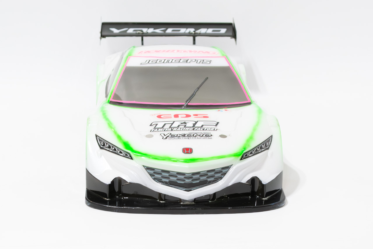 【中古販売】 タミヤ　TRF 421　サーボ・モーター・ESC・ボディ・他