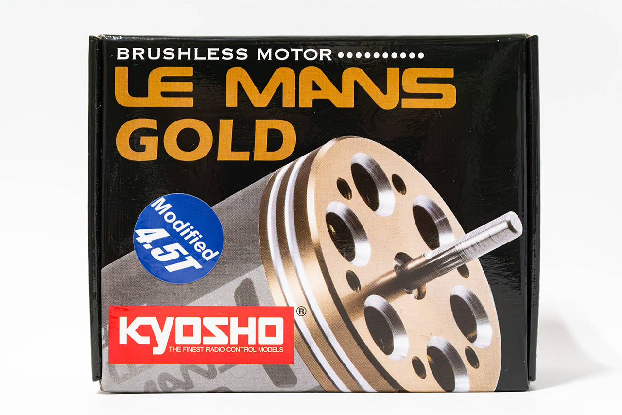 【中古販売】　京商 ル・マン ゴールド 4.5T ブラシレスモーター (未使用)
