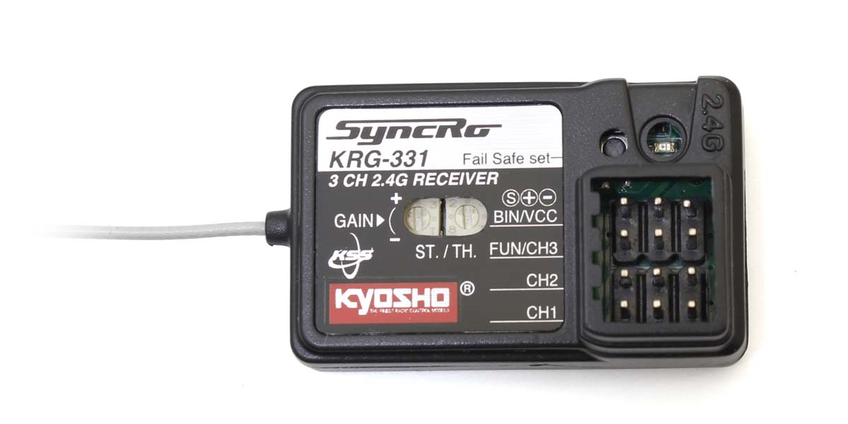 京商 Syncro 2.4GHz KT-231P+/Syncro KRG-331Tx/Rx Set 送受信機セット
