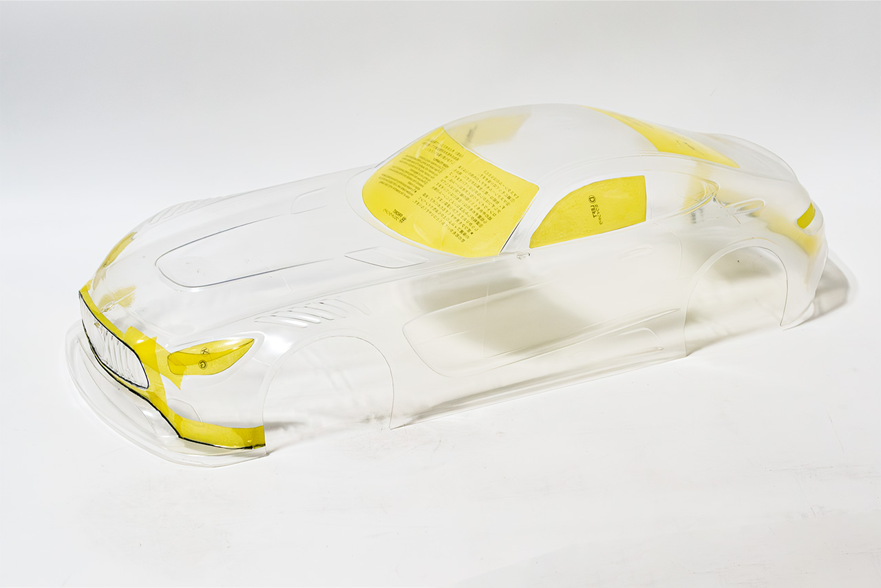 中古販売】 タミヤ SP.1590 1/10RC MERCEDES-AMG GT3スペアボディ