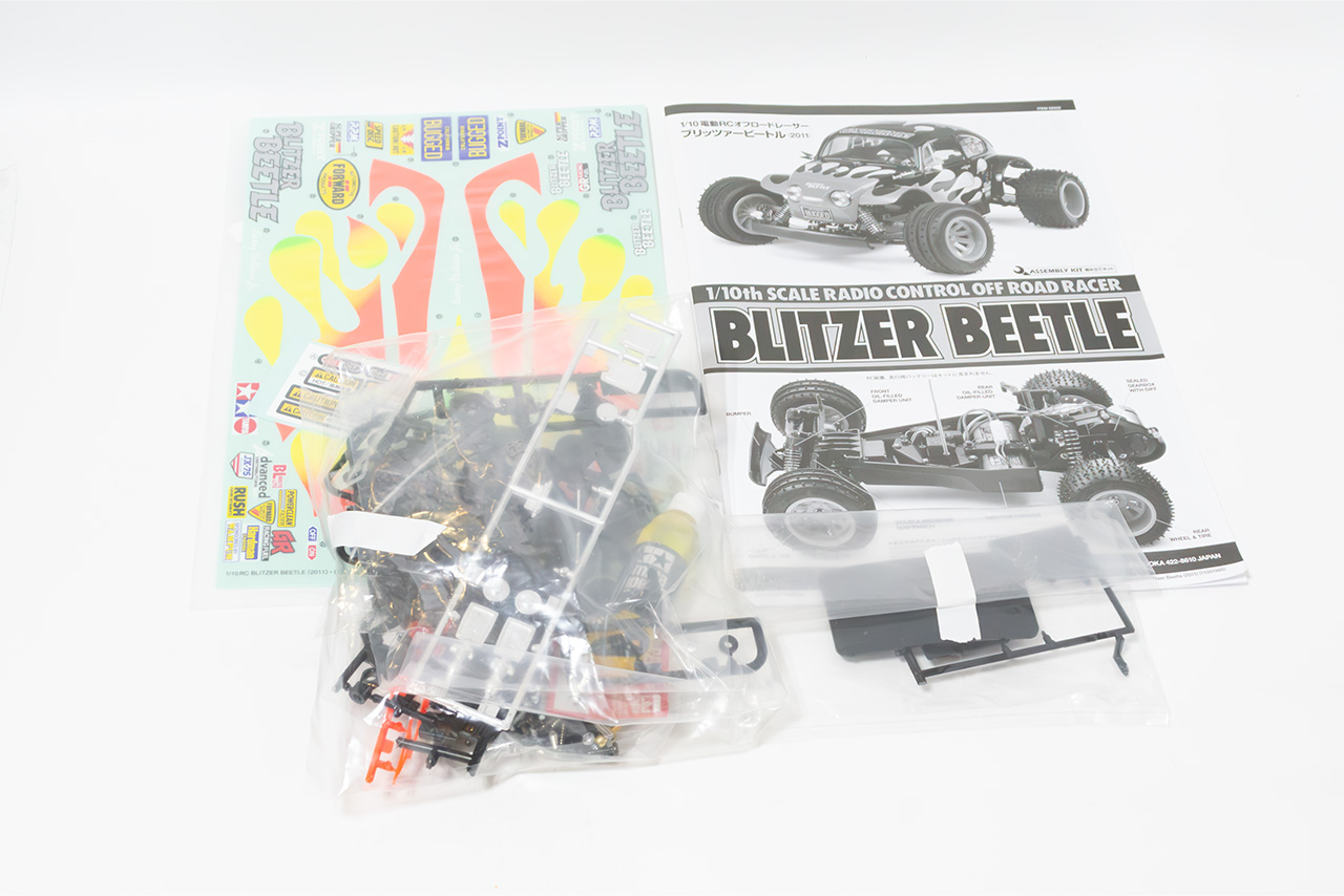 【中古販売】タミヤ ブリッツァービートル　ホビーウイング QUICRUN1060 ESC 付（未走行）